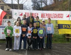 9.11.2010  Młynne XIII  Bieg  Niepodległości