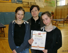 Małopolskie Igrzyska Młodzieży w Drużynowym Tenisie Stołowym 10.04.2013 Nowy Targ –