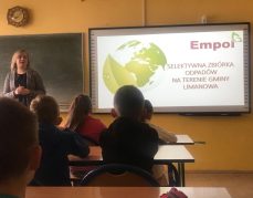 Prezentacja multimedialna firmy ,,Empol”na temat segregacji odpadów.
