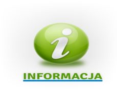 Informacja dla rodziców.