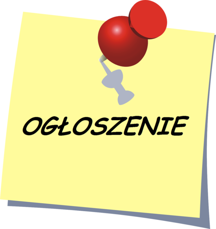 Ogłoszenie Dyrektora Szkoły.