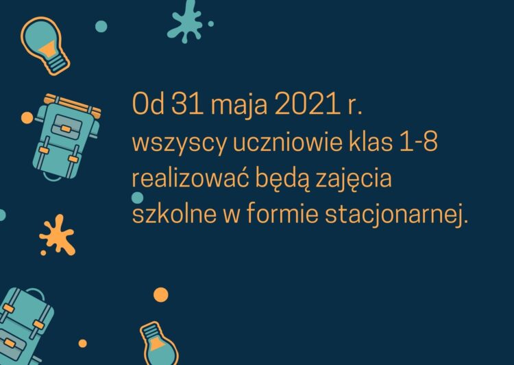 Żegnamy się  z nauczaniem zdalnym.