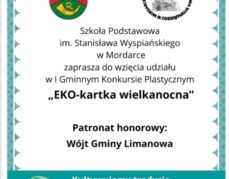 I Gminny Konkurs Plastyczny „EKO- kartka wielkanocna”