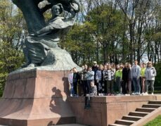 Dwudniowa wycieczka do Warszawy zorganizowana w ramach udziału w projekcie pt. „Rozwijanie kompetencji kluczowych uczniów ze szkół z terenu Gminy Limanowa”.