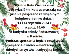 Zaproszenie na Jasełka