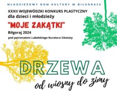 Konkurs Plastyczny  „MOJE ZAKĄTKI” – „Drzewa – od wiosny do zimy””