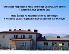 Uroczyste rozpoczęcie roku szkolnego 2025/2026