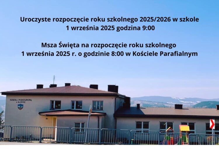 Uroczyste rozpoczęcie roku szkolnego 2025/2026